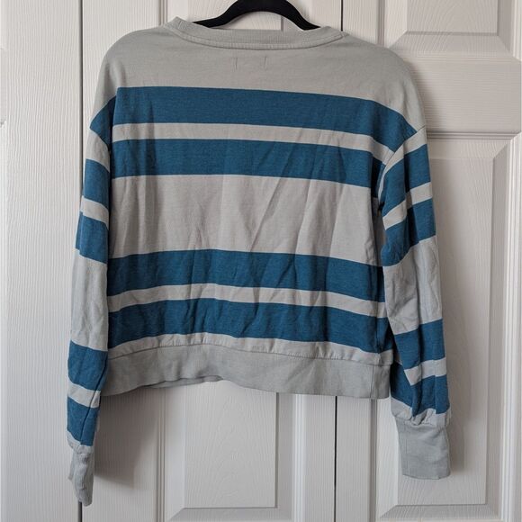 True Craft Striped Pullover Top | Juniors’ Small | Coastal Style | Casual - Picture 4 of 4